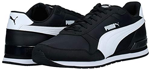 PUMA St Runner V2 NL', Zapatillas Unisex Adulto, Negro Black White, 44 EU