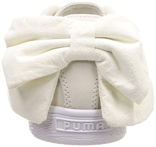 Puma Suede Bow Wn's, Zapatillas Mujer, Blanco (Whisper White-Whisper White 02), 38.5 EU