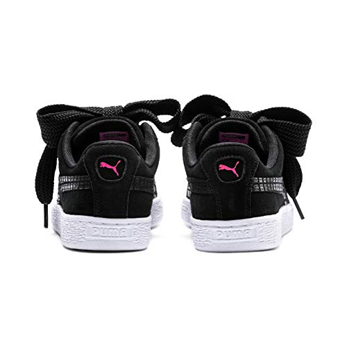 Puma Suede Heart Street 2 Wn's, Zapatillas Mujer, Negro Black Black 01, 40 EU