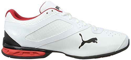 PUMA Tazon 6 FM, Zapatillas de Cross Hombre, Blanco (White/Black Silver), 47 EU