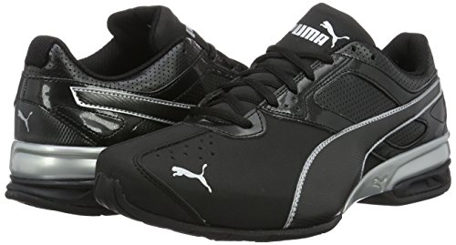 PUMA Tazon 6 FM, Zapatillas de Cross Hombre, Negro Black Silver, 47 EU