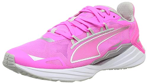 PUMA Ultraride Wn's, Zapatillas para Correr de Carretera Mujer, Rosa (Luminous Pink/Metallic Silver), 37.5 EU