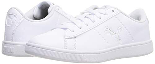 PUMA Vikky V2 Cat, Zapatillas Mujer, Blanco Gris Violeta Negro, 37 EU