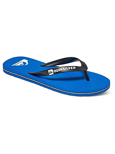 Quiksilver Molokai-Flip-Flops For Men, Zapatos de Playa y Piscina Hombre, Negro (Negro/(Xkbk Black/Blue/Black) Xkbk), 41 EU