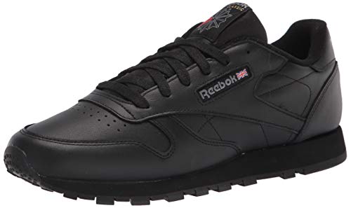 Reebok Classic Leather Zapatillas, Mujer, Negro (Int / Black), 39 EU