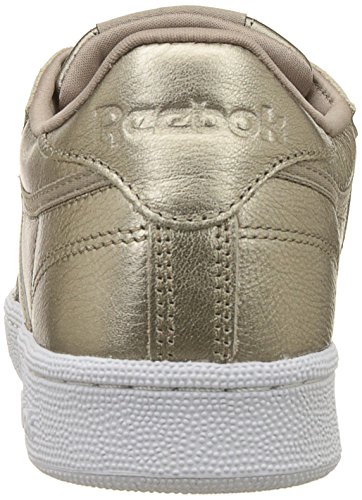 Reebok Club C 85 Melted Metal, Zapatillas de Tenis, Dorado (Dorado/(Pearl Met/Grey Gold/White) 000), 35.5 EU