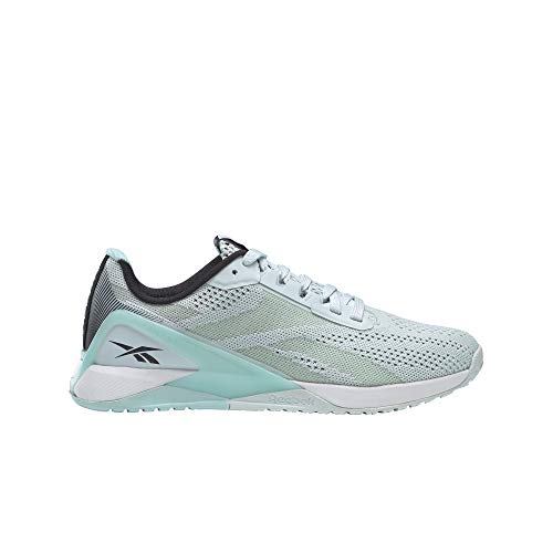 Reebok Men's Nano X1 Training Shoes, Chalk Blue/Digital Glow/White, Numeric_10