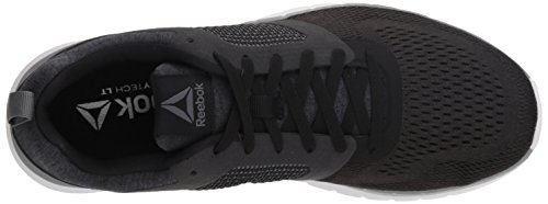 Reebok Mujeres PT Prime Bajos & Medios Cordon Zapatos para Correr, Black/Coal/Alloy/White, Talla 11