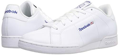 Reebok NPC II, Zapatillas de Cuero para Hombre, Blanco (1354), 43 EU