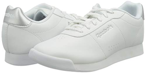 Reebok Royal Charm, Zapatillas de Deporte Interior Mujer, Blanco (White/Silver Metallic 000), 40 EU