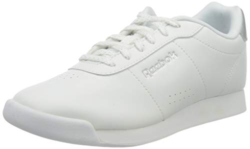 Reebok Royal Charm, Zapatillas de Deporte Interior Mujer, Blanco (White/Silver Metallic 000), 40 EU