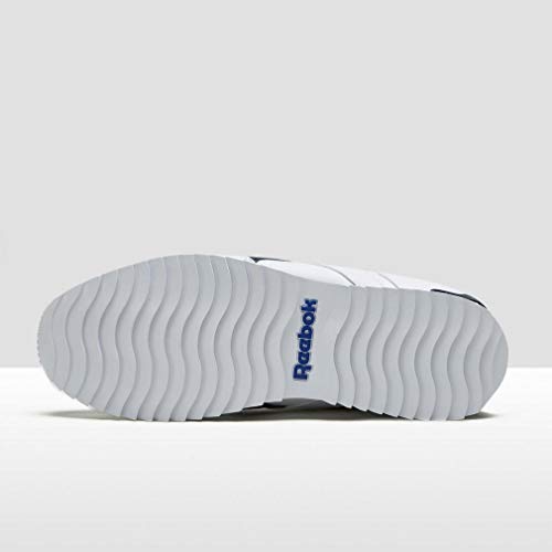 Reebok Royal Glide Rplclp, Zapatillas de Gimnasia Hombre, Blanco (White/Collegiate Navy White/Collegiate Navy), 41 EU