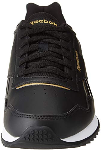 Reebok Royal Glide RPLCLP, Zapatillas de Running Mujer, Negro/Negro/Dormet, 38.5 EU