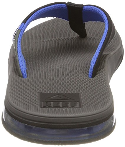 Reef Hombre Fanning Low Flipflop, Grey/Blue, 42 EU