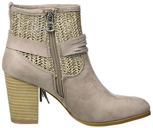 Refresh 72927, Botas Cortas al Tobillo Mujer, Taupe, 38 EU