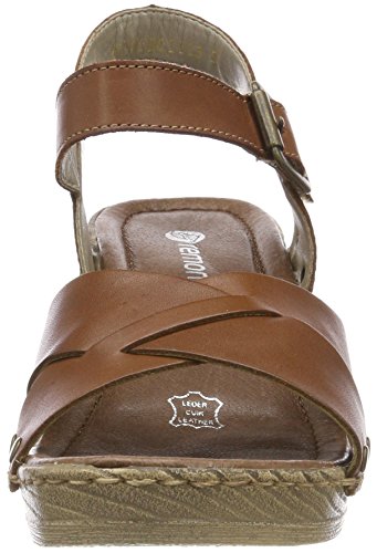 Remonte D6955, Sandalias de Talón Abierto Mujer, Marrón (Muskat 24), 39 EU