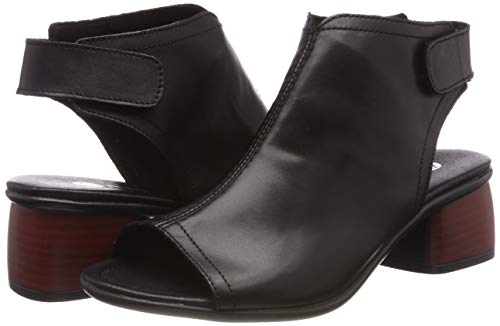 Remonte R8751, Sandalias de Talón Abierto Mujer, Negro (Negro 01), 44 EU