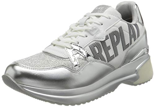 Replay Ingles, Zapatillas Mujer, Blanco 061 Blanco, 41 EU