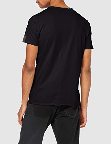 REPLAY M3590 .000.2660 Camiseta, Negro (Black 98), Large para Hombre