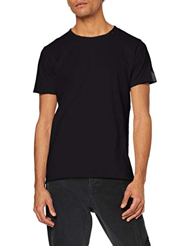 REPLAY M3590 .000.2660 Camiseta, Negro (Black 98), Large para Hombre