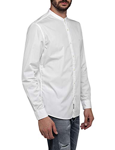 REPLAY M4948a.000.83214 Camisa, Blanco (White 1), Small para Hombre