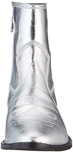 REPLAY New Gipsy-Seaside, Botas Camperas Mujer, Plateado (Silver 50), 38 EU