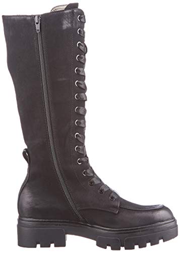 REPLAY Nore Botas de Moda para Mujer,Negro ( 003 NEGRO ) , 36 EU