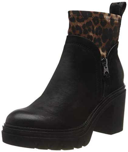 REPLAY RAD Botas de Moda para Mujer,Negro ( 005 Negro Marrón ) , 39 EU