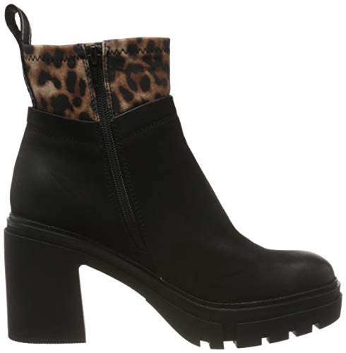 REPLAY RAD Botas de Moda para Mujer,Negro ( 005 Negro Marrón ) , 39 EU