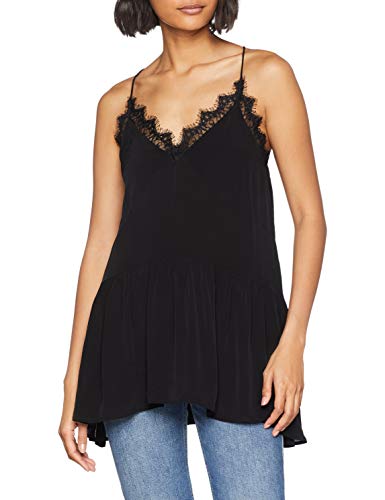 REPLAY W2210 .000.82798 Blusa, (Black 98), X-Small para Mujer