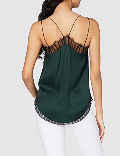 REPLAY W2278 .000.83886 Camisa Cami, Verde (879 Pine Grove), M para Mujer