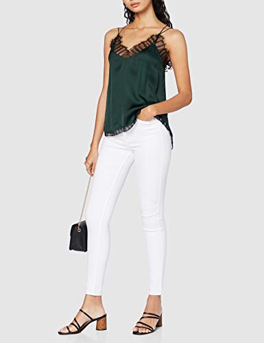 REPLAY W2278 .000.83886 Camisa Cami, Verde (879 Pine Grove), M para Mujer