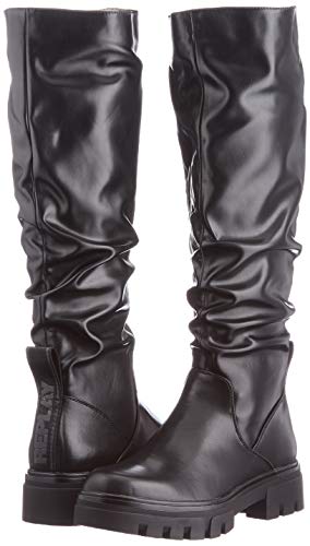 REPLAY Warsav Botas de Moda para Mujer,Negro ( 003 NEGRO ) , 40 EU