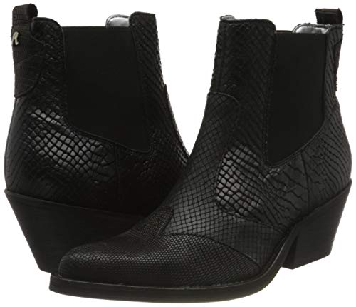 Replay Woodward, Botas Estilo Chelsea Mujer, Negro 003 Black, 41 EU