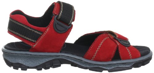 Rieker 68851, Sandalias Punta Cerrada Mujer, Rot (Fire/Rosso / 33), 38 EU