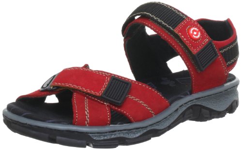 Rieker 68851, Sandalias Punta Cerrada Mujer, Rot (Fire/Rosso / 33), 38 EU