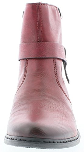 Rieker 75553, Botines Mujer, Rojo (Wine / 35), 38 EU