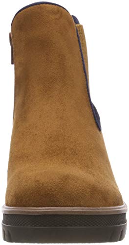 Rieker 99194, Botas Chelsea Mujer, Marrón (Muskat/Ozean 24), 39 EU