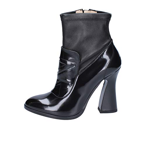 ROBERTO BOTTICELLI Botines Mujer Cuero Negro 37 EU