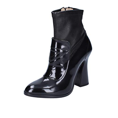 ROBERTO BOTTICELLI Botines Mujer Cuero Negro 37 EU