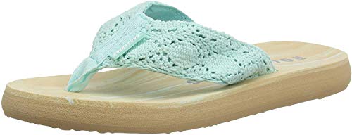 Rocket Dog Adios, Chanclas Mujer, Ganchillo Menta, 35 EU