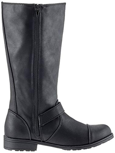 Rocket Dog Berry, Botas de Motorista Mujer, Lewis Negro, Numeric_38 EU