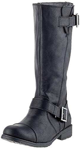 Rocket Dog Berry, Botas de Motorista Mujer, Lewis Negro, Numeric_38 EU