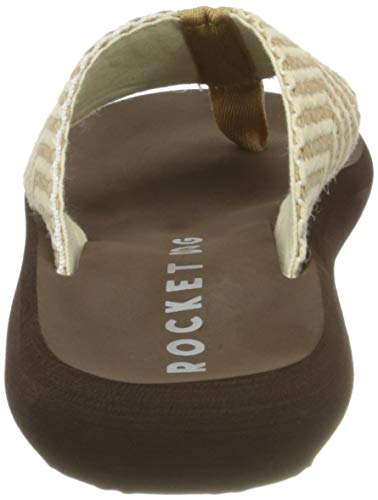 Rocket Dog Spotlight, Chanclas Mujer, Marrón (Fisher Natural C22), 38 EU