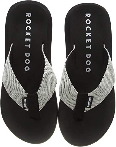 Rocket Dog Spotlight, Chanclas Mujer, Negro (Ripley Black A00), 40 EU