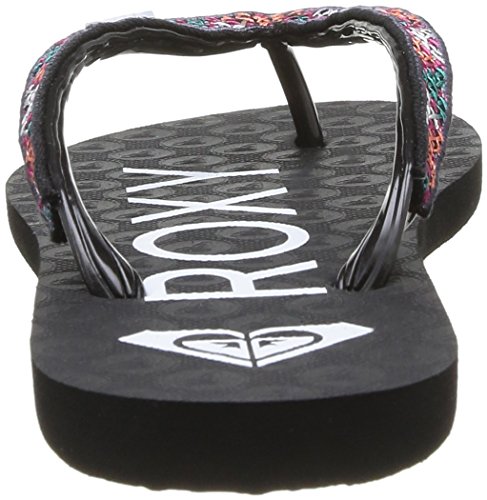 Roxy Stitch - Sandalias para Mujer, Color Negro, Talla 40