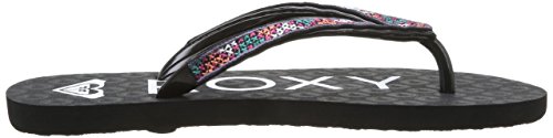 Roxy Stitch - Sandalias para Mujer, Color Negro, Talla 40