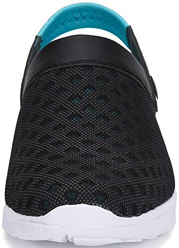 SAGUARO Zuecos para Hombre Mujer Zapatillas de Playa Respirable Sandalias del Acoplamiento Zapatillas de Verano Malla Ahueca hacia Fuera, Azul, 39 EU