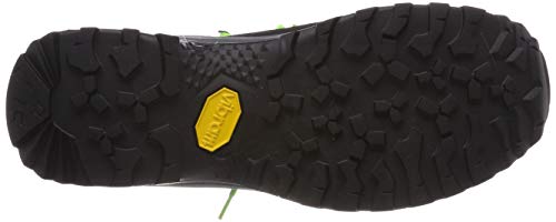 Salewa MS Hike Trainer Mid Gore-TEX, Botas de Senderismo Hombre, Negro (Black Out/Green), 46 EU