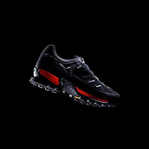 Salewa MS Mountain Trainer Gore-TEX, Zapatos de Senderismo Hombre, Negro (Black Out/Holland), 42.5 EU